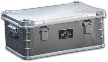 Amazon.co.jp: アルミコンテナボックス Sサイズ Mサイズ (Sサイズ